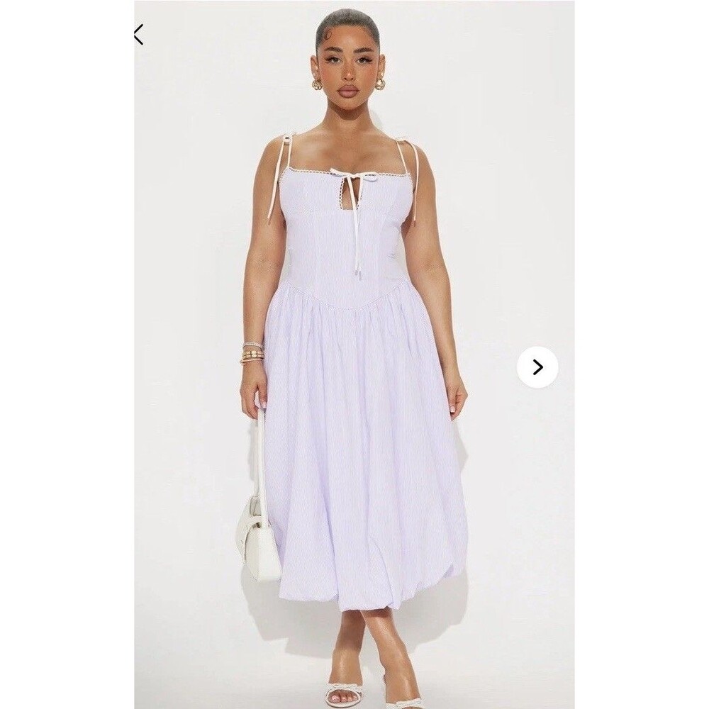Pinstripe Milkmaid Peasant Size L Coquette Bodice Cottagecore Whimsy Fairy
